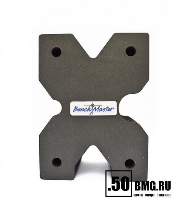 (BMWRXBLK) Опора Benchmaster для оружия, X-образная, вырезы на 4 стороны, 20,3х15,2х10,1 см.