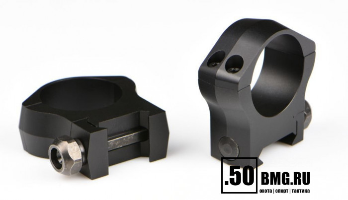 Кольца Warne Mountain Tech на Weaver для 25,4 мм прицелов, средние (7201M)