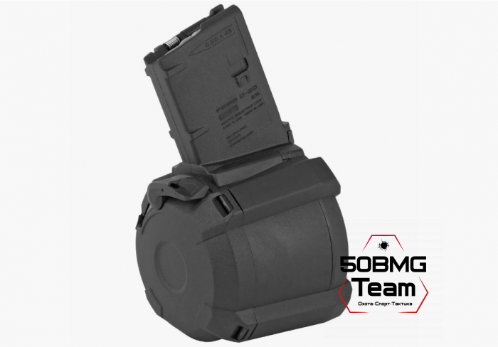 Барабанный магазин Magpul PMAG D-60 AR/M4 GEN M3 для AR/M4 на 60 патронов .223 Rem (MAG576)