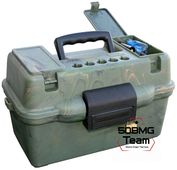 Кейс MTM для 100 патронов 12-20 калибра (SF-100D-09)