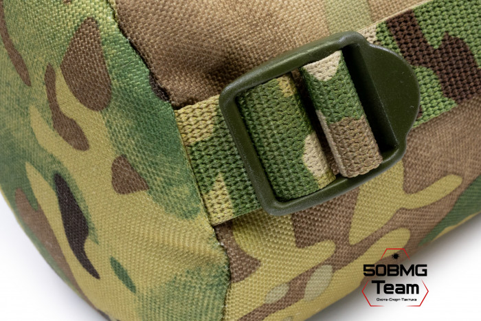 Задний мешок-упор 50BMG Team Большой цилиндр 21х12см (Multicam)