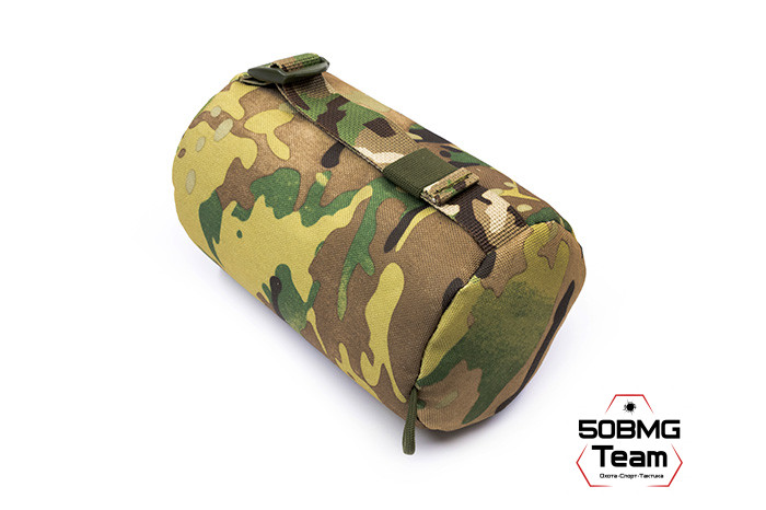 Задний мешок-упор 50BMG Team Большой цилиндр 21х12см (Multicam)