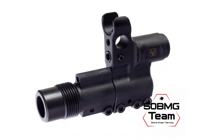 Блок газовый LAC с дульным устройством для Сайги 033, кал.5.45, 223, 7.62 (LAC0123)