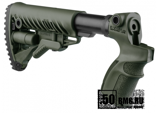 Телескопический приклад FAB Defense с рукояткой для Mossberg 500 (AGM500 FK)
