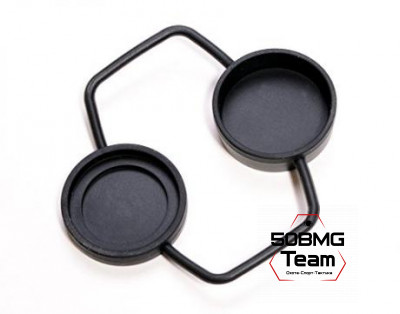 Крышки HOLOSUN тип bikini, маленкие, для серий 4ХХ, резина, черный