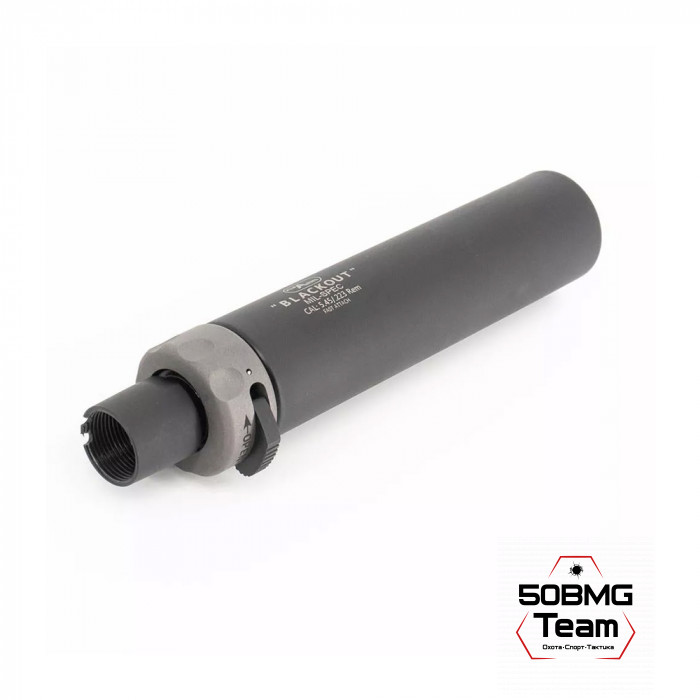 Комплект 190мм Быстросъемный газоразгруженный ДТКП закрытого типа Alfa Arms Blackout, кал.5,45/223Rem c ДТК-адаптером на АК-74/САЙГА в комплекте