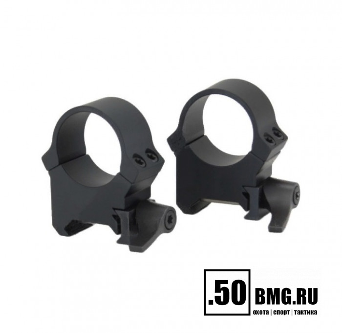 Быстросъемные кольца Leupold QRW2 25,4 мм высокие H=25 мм/BH=12,7 мм (174071)