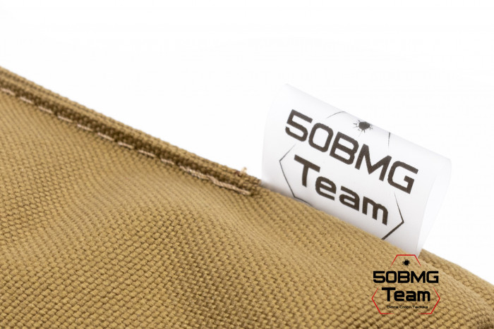 Задний мешок-упор 50BMG Team Большой цилиндр 21х12см (Coyote Brown)