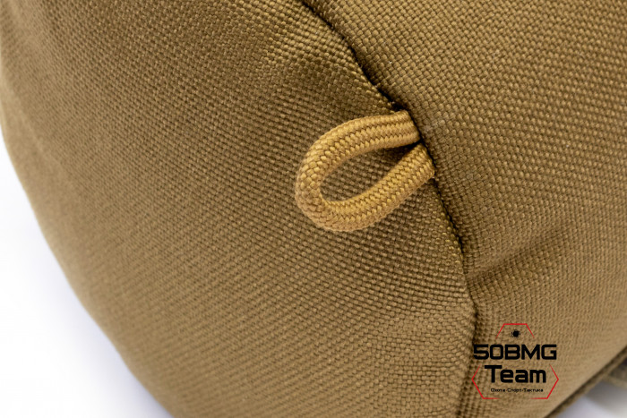 Задний мешок-упор 50BMG Team Большой цилиндр 21х12см (Coyote Brown)