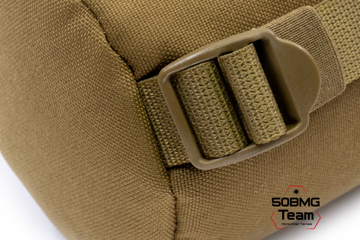 Задний мешок-упор 50BMG Team Большой цилиндр 21х12см (Coyote Brown)