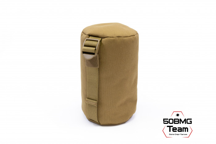 Задний мешок-упор 50BMG Team Большой цилиндр 21х12см (Coyote Brown)