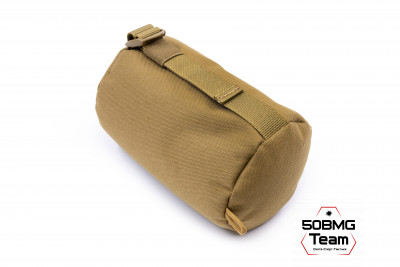 Задний мешок-упор 50BMG Team Большой цилиндр 21х12см (Coyote Brown)