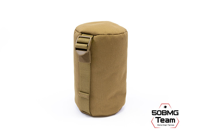 Задний мешок-упор 50BMG Team Большой цилиндр 21х12см (Coyote Brown)