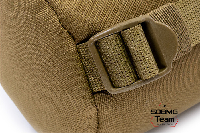 Задний мешок-упор 50BMG Team Большой цилиндр 21х12см (Coyote Brown)
