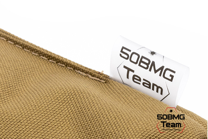 Задний мешок-упор 50BMG Team Большой цилиндр 21х12см (Coyote Brown)