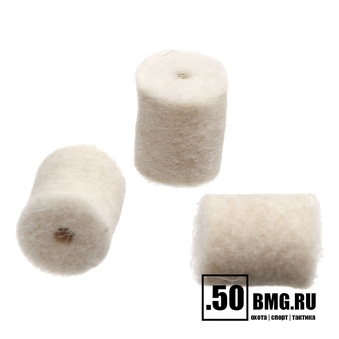 Войлочные патчи ЧИСТОGUN, .338 Lapua Mag., .338 Win. Mag., 9х18 мм, 9х19 мм., диаметр 9,5 мм, 500 шт./уп.