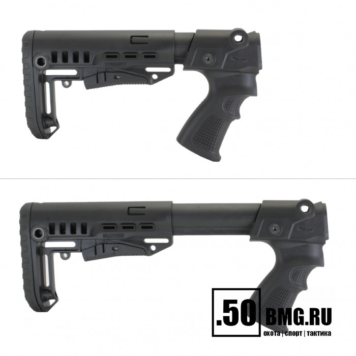 Телескопический приклад DLG Tactical на Remington 870, 750 компактный (DLG9307)