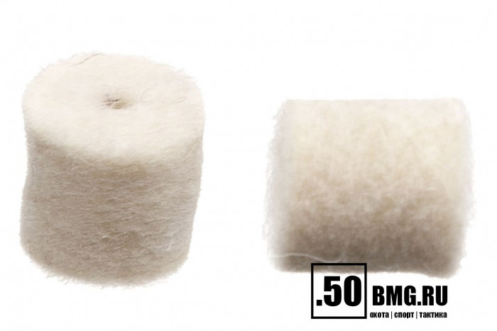 Войлочные A2S GUN патчи, 9,3x62, 375 H&H Mag, уп. 40 шт.