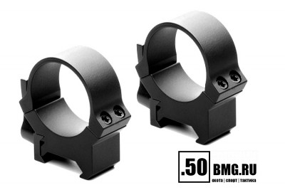 Быстросъемные кольца Leupold QRW2 30 мм низкие H=21 мм/BH=6 мм (174074)