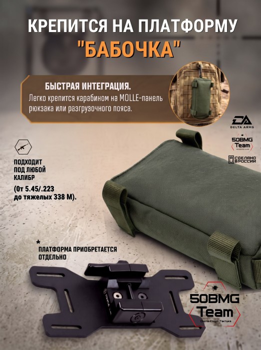 Баррикадный мешок "Кирпич" Delta Arms Кордура 1000, 20х5х5см (Olive Green) 