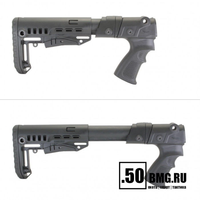 Телескопический складной приклад DLG Tactical на Remington 870, 750 (DLG9308)