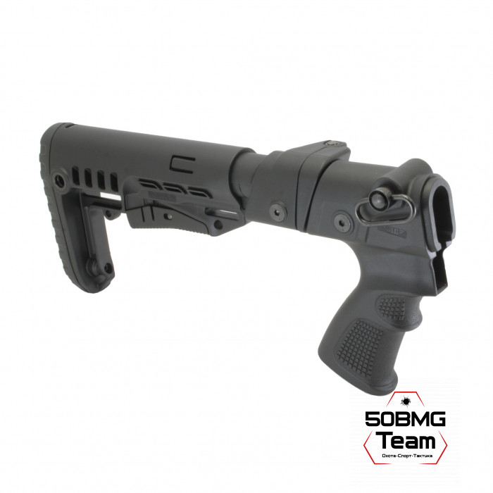 Телескопический складной приклад DLG Tactical на Remington 870, 750 (DLG9308)
