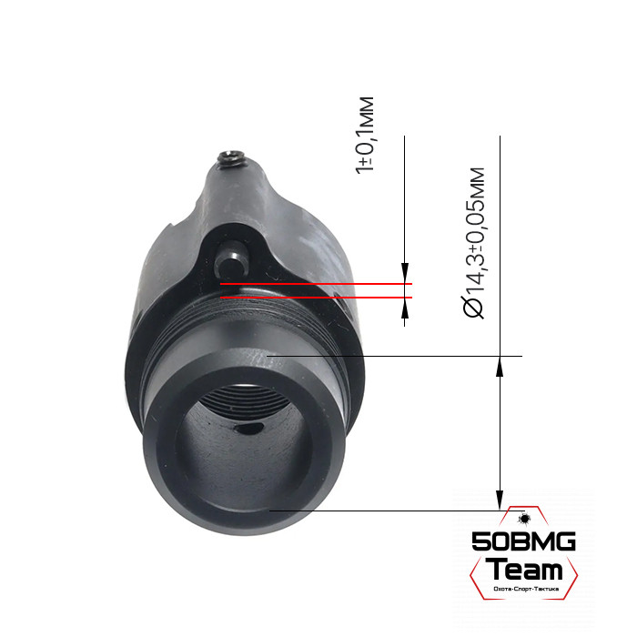 Адаптер удержания ДТК LAC ВA-033 для Сайги исп.033,03 BA-033 (LAC0299)