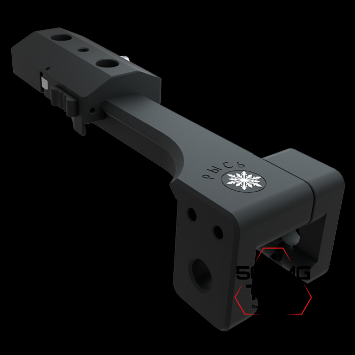 Кронштейн Рысь "Лапка СВД 2" на Тигр/СВД/TG-3 для сошек на антабку/Weaver