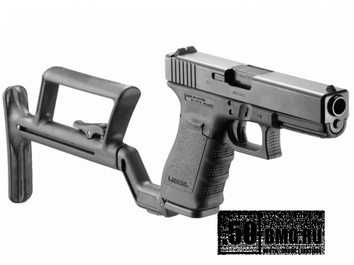 Телескопический приклад FAB Defense для пистолета Glock 17 (GLR-17)