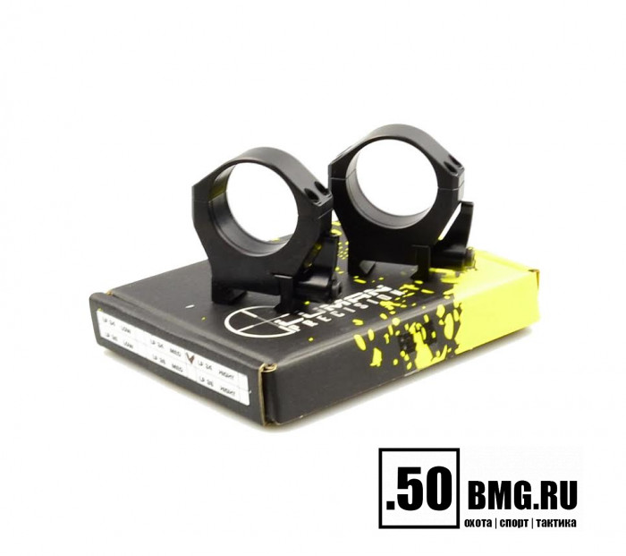 Быстросъемные кольца Luman Precision AL 34 мм на Weaver/Picatinny BH 14 мм (средние)