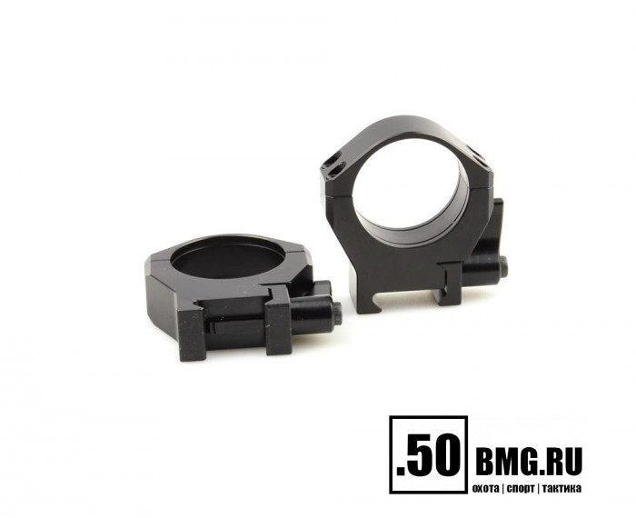 Быстросъемные кольца Luman Precision AL 34 мм на Weaver/Picatinny BH 14 мм (средние)