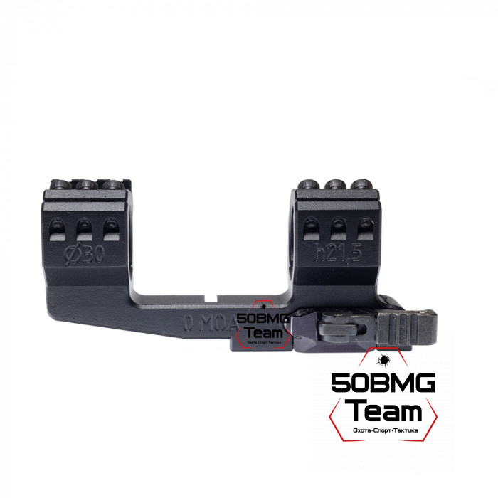 Быстросъемный кронштейн РОСТ "ХВАТ" 30мм 0MOA H21,5мм на Picatinny/Weaver