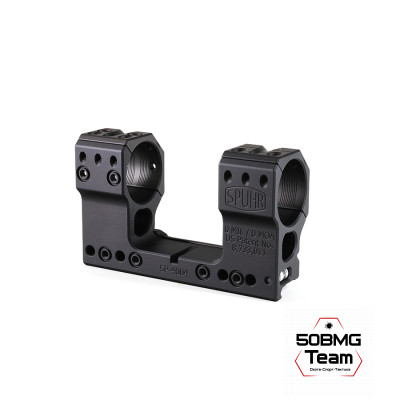 Кронштейн Spuhr SP-4004 кольца 34мм на Picatinny/Weaver (для использования с NV) (0 M.O.A.,H-48 мм)