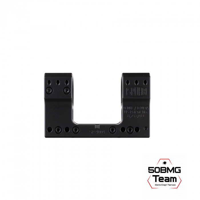 Кронштейн Spuhr SP-4004 кольца 34мм на Picatinny/Weaver (для использования с NV) (0 M.O.A.,H-48 мм)