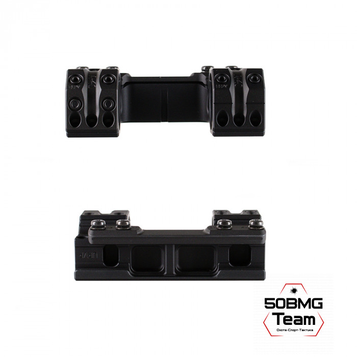 Кронштейн Spuhr SP-4004 кольца 34мм на Picatinny/Weaver (для использования с NV) (0 M.O.A.,H-48 мм)