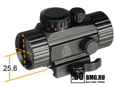 Коллиматор Leapers UTG 1х30 (SCP-RG40SDQ)