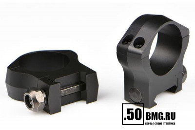 Кольца Warne Mountain Tech на Weaver для 30 мм прицелов, средние (7214M)
