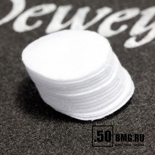 Круглые патчи Dewey .38-.45/.410-20 кал, набор из 250 шт (BP-351)