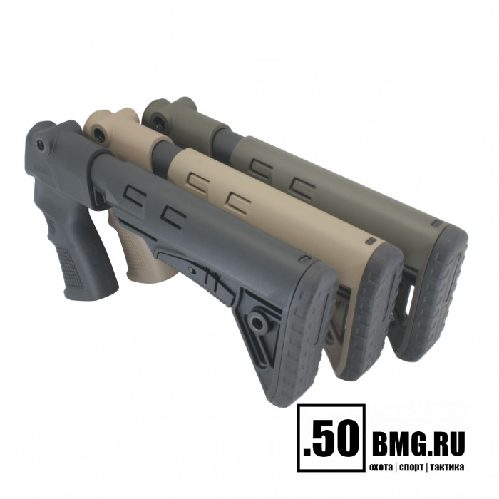 Телескопический приклад DLG Tactical на Remington 870, 750 (DLG9310)