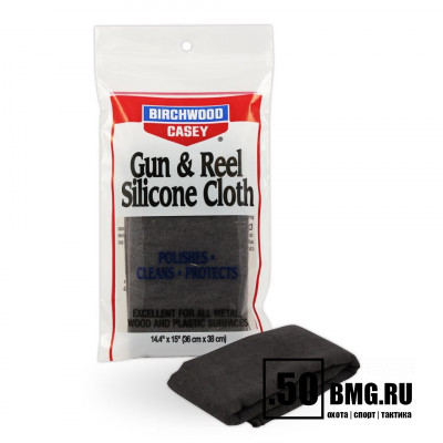 Салфетка силиконовая Birchwood Gun&amp;Reel Silicone Cloth