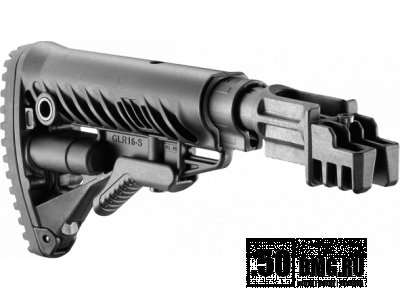 Телескопический приклад FAB Defense SBT-K47 FK с амортизатором для АК 47/74