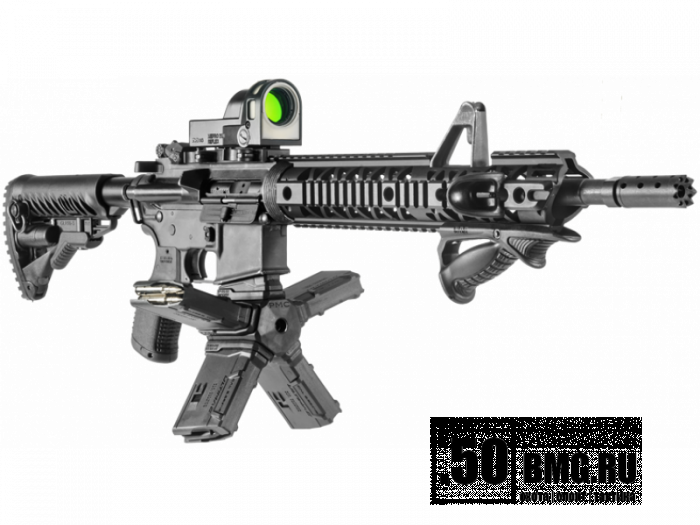 Крепление FAB Defense PMC Kit в комплекте с 5 магазинами Ultimag 10R