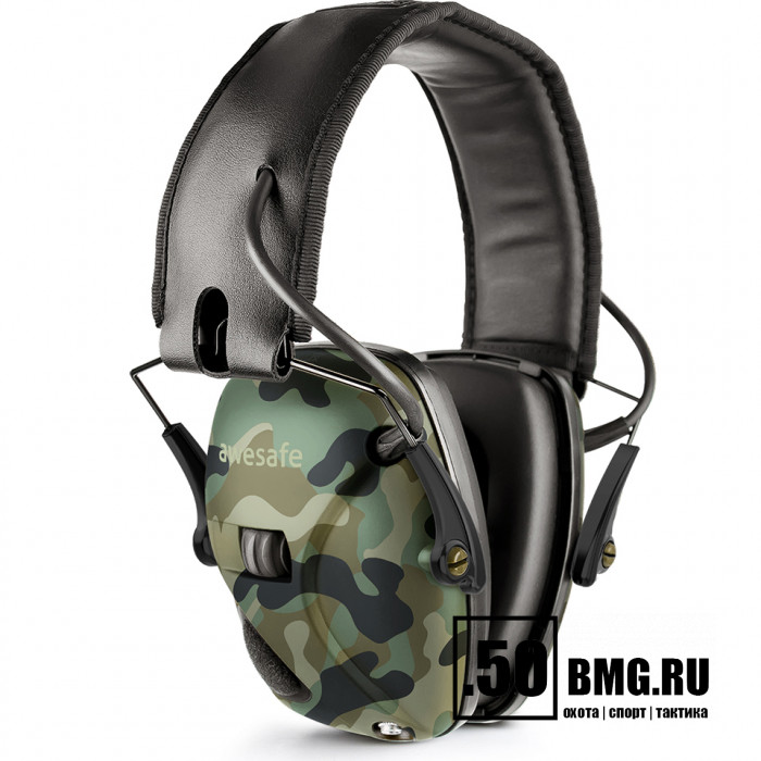 Наушники активные Awesafe камо в чехле