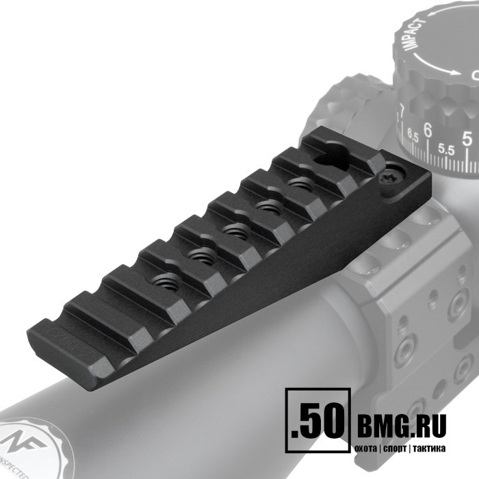 Адаптер Spuhr A-0029 Picatinny для установки дальномеров Radius/RAPTAR, 25x85 мм