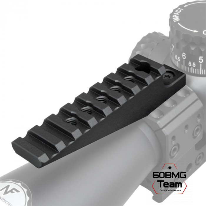 Адаптер Spuhr A-0029 Picatinny для установки дальномеров Radius/RAPTAR, 25x85 мм