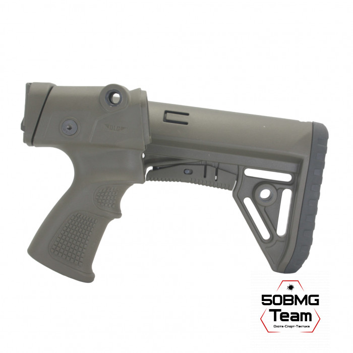 Телескопический складной приклад DLG Tactical на Remington 870, 750 (DLG9311)