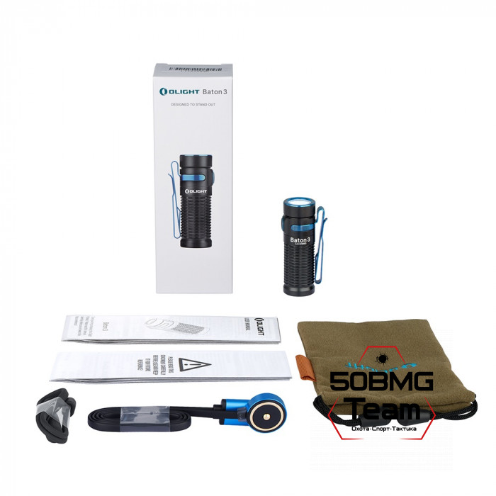 Фонарь Olight Baton 3 Black