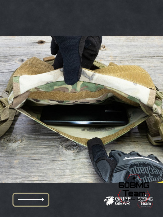 Сумка поясная-напашная Griff Gear Скаут (Мультикам)