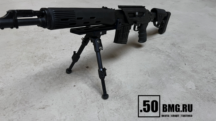 Кронштейн Рысь "Лапка СВД 3" на Тигр/СВД/TG-3 с шиной Arca rail