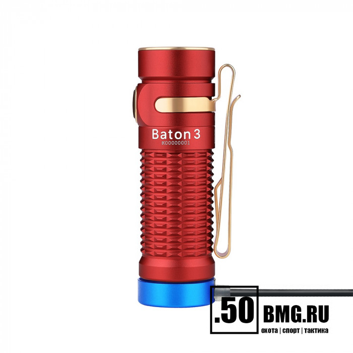 Фонарь Olight Baton 3 Red